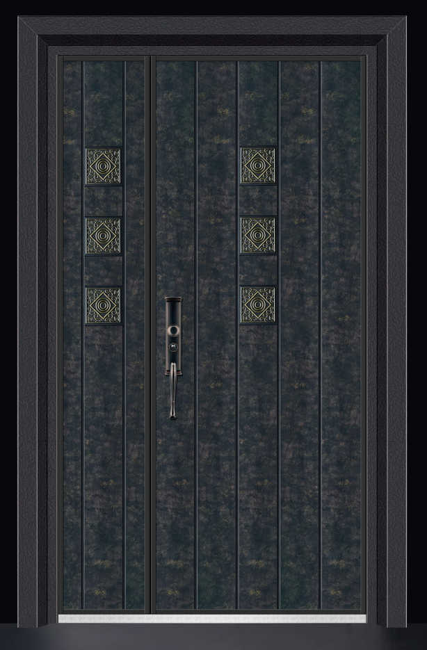 高端铸铝装甲门